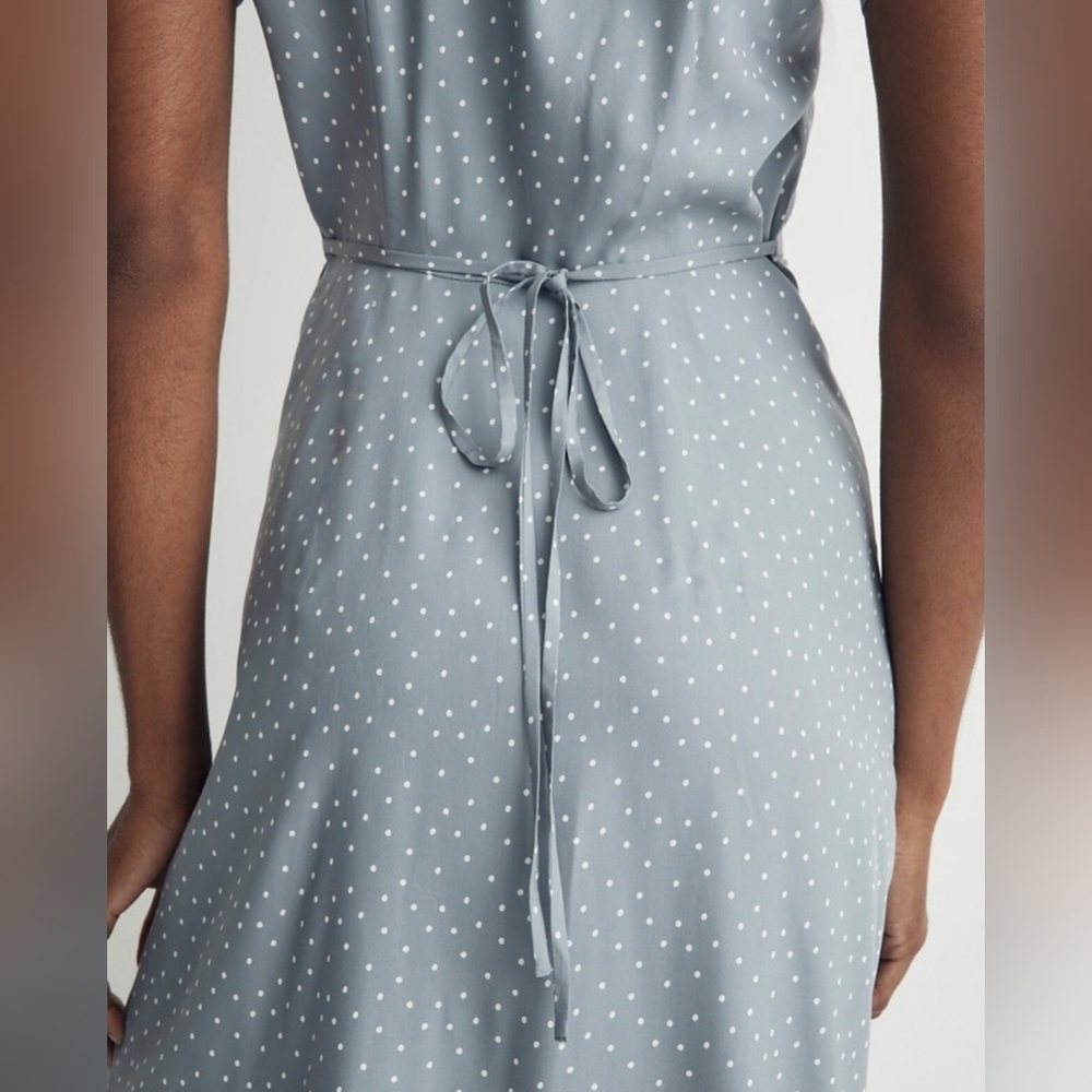 Madewell Dreamy Blue Midi Dress NWT - Picture 3 of 9